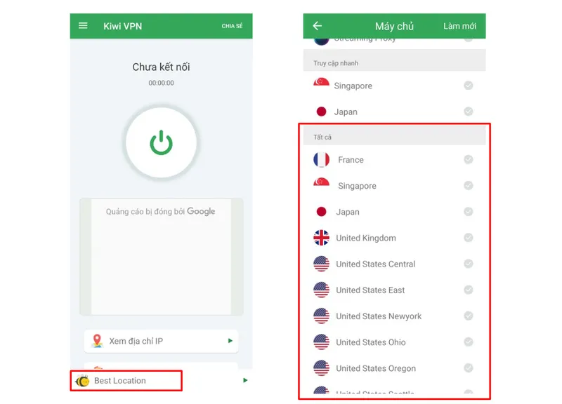 Cách sử dụng Kiwi VPN hiệu quả